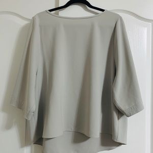 Oak + Fort Short Sleeve Blouse